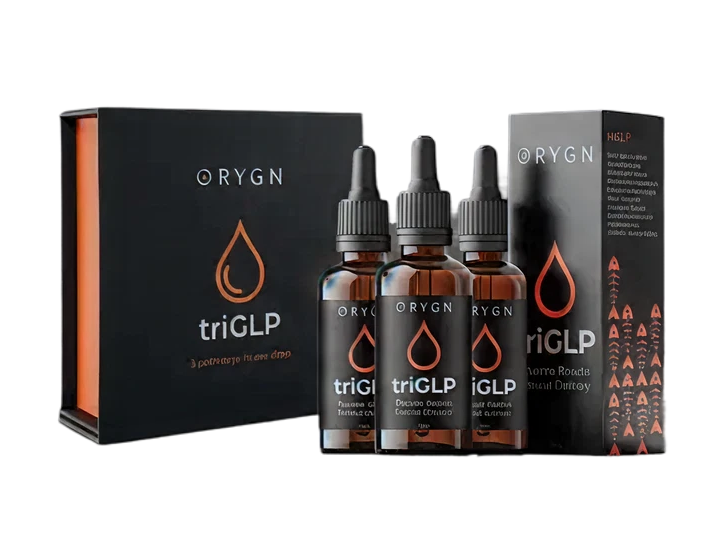 triGLP product bottles